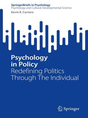 cover image of Psychology in Policy